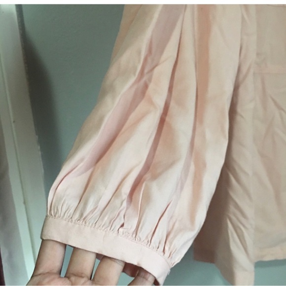 SUNDANCE BLOUSE TOP PINK FLOWY SIZE M - Picture 11 of 11